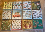Molly & Rex Punch Studio Caspari Pack Of Christmas Cocktail Napkins Dogs Cars ++ New. Price: $13.95.