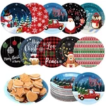 120 Pieces Christmas Paper Plates 7 Inch Santa Geometry Disposable Dessert Pl... New. Price: $30.70.