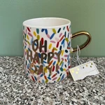 Oh Happy Day Coffee Tapered Mug 11OZ Cup Slant Collection New. Price: $10.80.