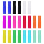 22PCS Reusable Straws Tips Silicone Multi-color Food Grade 1/4 6MM New. Price: $11.78.