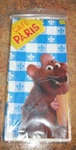 Hallmark Disney Ratatouille Table Cloth Cover 54"X102" Sealed New. Price: $19.95.