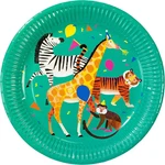 8 X Safari Animal Themed Paper Plates For Birthday And Baby Shower Jungle Zoo New. Price: $7.54.