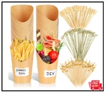 500PCS Charcuterie Cups With Sticks Boards Accessories Disposable Br New. Price: $21.65.