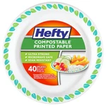 Paper Plates 6 40 Count Compostable White Hefty Small Disposable Inches New. Price: $20.00.