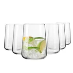 Krosno Water Glasses, Set Of 6, 16.6 Fl Oz, Drinks Juice, Infinity Coll... New. Price: $79.20.