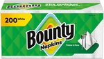 Bounty Paper Napkins, White, 200 Count New. Price: $5.49.