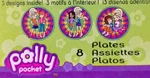 Birthday Party 7 In Paper Plate 8 Ct Polly Pocket Dessert Hallmark 3 Designs New. Price: $7.50.