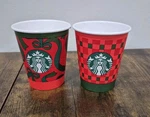 Starbucks Coffee Disposable Paper Cups 62 Pack 8OZ Tall Christmas Holiday Party New. Price: $19.99.