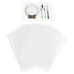 Plastic For Dining Table, Translucent Placemats, 8 Pcs Heat Resista... New. Price: $18.42.