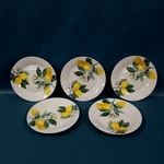 Set Royal Norfolk 7.5" Ceramic Side Plates Lemons & Blooms Greenbrier Used. Price: $22.49.