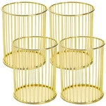 Yopay 4 Pack Pencil Cups, Round Wire Metal Makeup Brush Holder, Cyli... New. Price: $23.72.