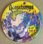 Goosebumps Plates New Sealed 8 Hallmark Party Express Halloween 3/4" Birthday. Price: $10.00.