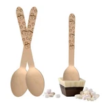 Perfect Stix-printed Cocoa SPOON-100 Count Wooden Cutlery 6.0 Inches, Brown New. Price: $9.78.