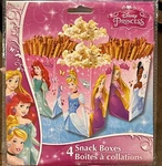 Disney Princess Cinderella Ariel Rapunzel Snack Box Cups Party Favors 4 Pack Usa New. Price: $7.49.