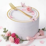 204PCS Gold Dessert Plates With Forks - 102PCS 7.5INCH Disposable Plasti... New. Price: $65.37.