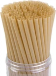 Sugarcane Straws, 200PCS Disposable For Hot Cold Drinks, Coffee, New. Price: $18.60.