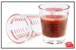 Shot Measuring Cup, 2PCS Glasses, Thick Base Liquid New. Price: $9.40.