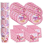 Little Baker Birthday Party Supplies Set For 16 Plates Napkin Cups Tableware New. Price: $28.44.