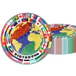 Vvbray 20PCS Disposable Party X 9INCH, World Cup Themed Plates New. Price: $14.90.