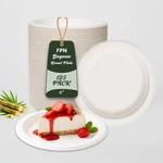 Disposable Plates Compostable Round Heavy Duty 6 8 10 Inch Eco Friendly New. Price: $30.49.