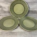 Vintage Mcm Ironstone Oasis Green Set Of 3 Dinner Plates Taylor Smith 10.5" Used. Price: $15.99.