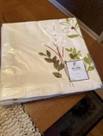 New, Pkg, Saro Lifestyle, Noel Jardin Set Of 4 Holly, Holiday Cloth Napkins. Price: $35.00.