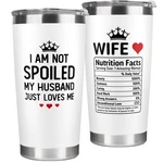Katandnat Valentines Day Gifts For Her - 20 Ounces, Wife White 01 Oz New. Price: $34.18.