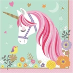Magical Unicorn Fantasy Animal Kids Birthday Party Paper Luncheon Napkins New. Price: $10.99.