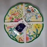 Set Of 4 Roller Rabbit X Target Vacation Melamine 11" Dinner Plates Bpa-free New. Price: $24.00.