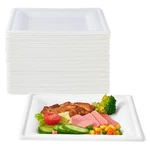 150 Piecs Square Paper Plates, 8-INCH Compostable Disposable Eco-frie... New. Price: $47.56.