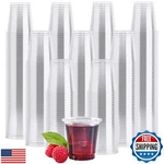 Jolly Chef 900 Pack 2 Oz Plastic Shot Glasses, Clear Disposable Cups, New. Price: $64.99.