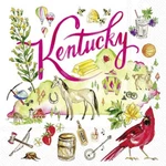 Boston International 3-PLY 5" Cocktail Napkins State Collection Kentucky New. Price: $6.99.
