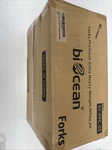 Biocean 100% Compostable No Plasric Forks. Case Of 1000 New. Price: $236.25.