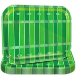Qyeahkj 25 Counts Football Party Paper Plates 9.7" X 13.2" Large Disposable P... New. Price: $34.27.