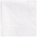 Hoffmaster 180330 Beverage Napkin White 2-PLY 1/4 Fold 9.5X9.5 (case New. Price: $66.48.