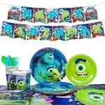 Monsters Inc Birthday Decorations University Party Tableware Plates Set New. Price: $23.99.