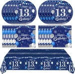13TH Birthday Decorations For Boy Girl Official Teenager Tableware New. Price: $26.99.