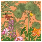 Caspari Paper Beverage Napkins, Paradise Garden Melon - 2 Packs (18951C) New. Price: $18.00.