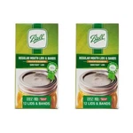 24 Pcs Regular Mouth Lids With Bands For Canning Jars Food Storage Pickling New. Price: $42.60.