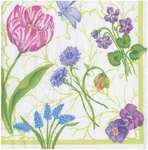 Caspari Paper Beverage Napkins, Floral Majolica - 2 Packs (18410C) New. Price: $18.00.