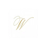 Entertaining With Caspari White Pearl Paper Linen Cocktail Napkins, Monogram New. Price: $35.96.