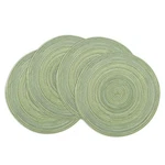 Winknowl Round Braided Placemats Set Of 4 Washable Woven Heat Resistant Table.... Price: $22.51.