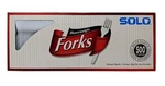 Solo Heavyweight Forks White Plastic Strong Banquet Quality - 500 Pieces New. Price: $35.00.