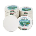 Ajm Packaging Corporation PP9GREWH 9" Paper Plates (100/PK, Pk/ct) New. Price: $35.87.