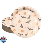 Cheerland Halloween Paper Plates Disposable Cute Pumpkin Bat Ghost Party New. Price: $27.99.