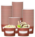 Best Pieces Football Snack Bowls Serving Game Day Party Supplies Disposable New. Price: $19.38.
