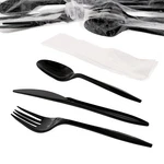 Amercareroyal 4-IN-1 Disposable Silverware Medium Weight Plastic Utensil Set ... New. Price: $37.67.