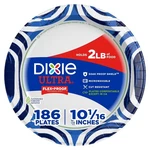 Dixie Ultra Heavyweight Dinner Paper Plates, 10", 186 Count. New. Price: $25.00.
