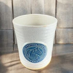 Stone Pony Pottery Single Tumbler Cup Drinking Mug Signed Illinois American Used. Price: $18.00.