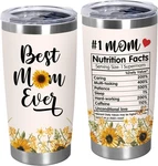 Mothers Day Gifts For Mom From Daughter Son - #1 Nutrition Facts Sunflower Stain New. Price: $42.65.